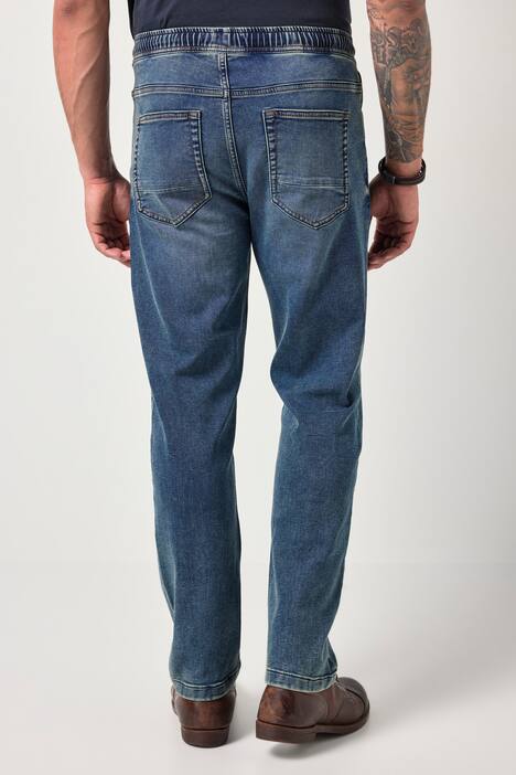 Jean JP 1880 à taille élastique, tissu denim finition FLEXNAMIC®, coupe Straight Fit - jusqu'au 8 XL