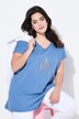 T-skjorte, oversized, paljettstjerne, volang