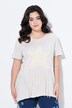 T-shirt, A-line, star with fringes