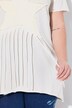 T-shirt, A-line, star with fringes