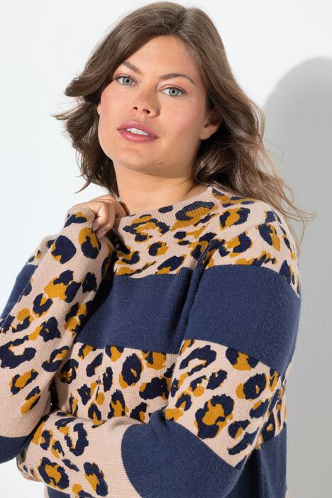 Pull en maille, manches longues et col roulé