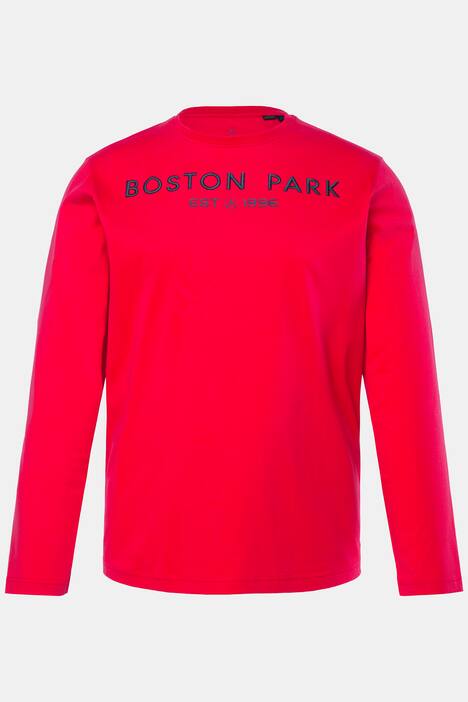 Maglia Boston Park con stampa sul petto e maniche lunghe, fino alla tg. 84/86