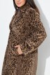 Leopard Print Teddy Fleece Coat
