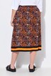 Jupe maxi motif léopard, coupe évasée