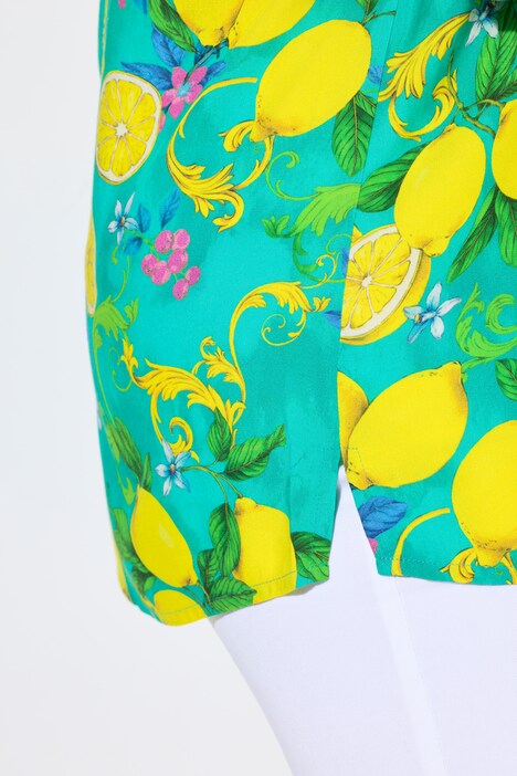 Bluse, Regular pasform, citroner