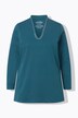 Shirt, A-Linie, Kelchkragen, Langarm, Pima Cotton