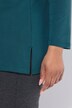 Shirt, A-Linie, Kelchkragen, Langarm, Pima Cotton