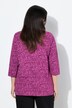 Shirt, blomster, læg, A-form, V-udskæring, 3/4-ærmer