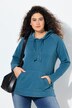 Hoodie, Vintage-Look, verzierte Kordel, Langarm