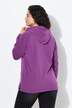 Hoodie, Vintage-Look, verzierte Kordel, Langarm