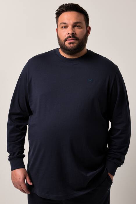 Pyjama deux pièces Men+ en jersey. Pantalon et t-shirt manches longues - jusqu'au 8 XL