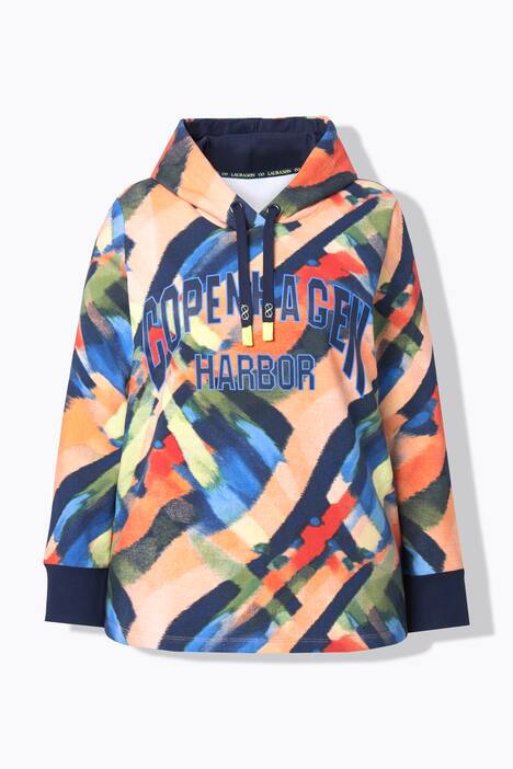Sweatshirt, lange mouw, capuchon
