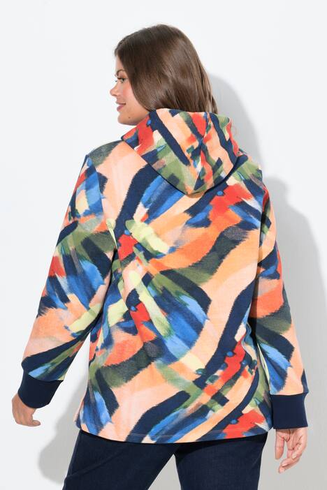 Sweatshirt, lange mouw, capuchon