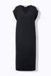 Abito midi dal taglio oversize in mussola