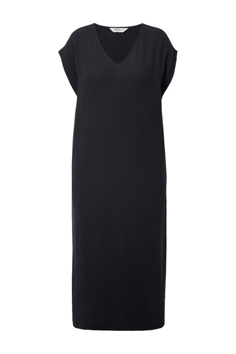 Midi šaty, oversize, mušelín