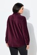 Chemise à manches longues en velours côtelé, poches et col chemise