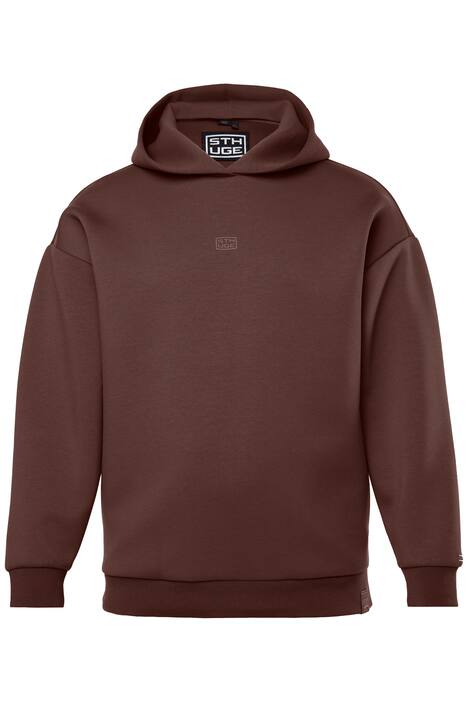 Mikina s kapucí, oversize, dlouhé rukávy