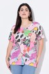 Camiseta, estampado parcheado