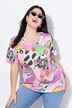 Camiseta, estampado parcheado