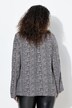 Smokbluse, bånd, rund hals, lange ermer
