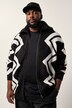 STHUGE vest, zigzagmotief, tot 7XL