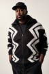 STHUGE vest, zigzagmotief, tot 7XL