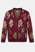 Cardigan STHUGE oversize, maille motif floral - jusqu'au 7 XL