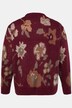 Cardigan STHUGE oversize, maille motif floral - jusqu'au 7 XL