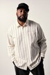 Chemise STHUGE à manches longues, rayures, coupe Boxy Fit - jusqu'au 8 XL