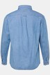 Chemise en jean STHUGE à manches longues, coupe Modern Fit - jusqu'au 8 XL