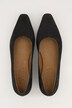 Bailarinas de piel, piel nubuck, ancho H