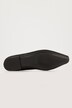 Bailarinas de piel, piel nubuck, ancho H