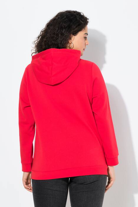 Sweat à capuche et manches longues, laçage fantaisie