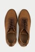 Leren sneaker, leermix, uitneembaar voetbed, wijdte H