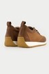 Leren sneaker, leermix, uitneembaar voetbed, wijdte H