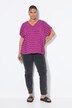 Maglia dal taglio oversize con stampa a rombi