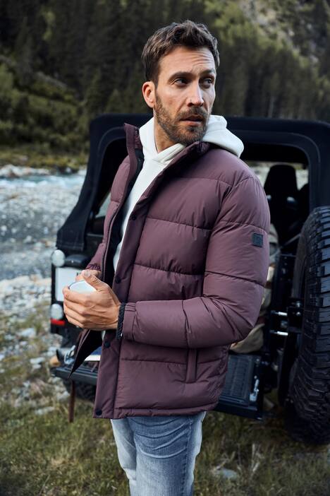 JP1880 Steppjacke, extra warm, Stehkragen, Saum-Tunnelzug, bis 8 XL