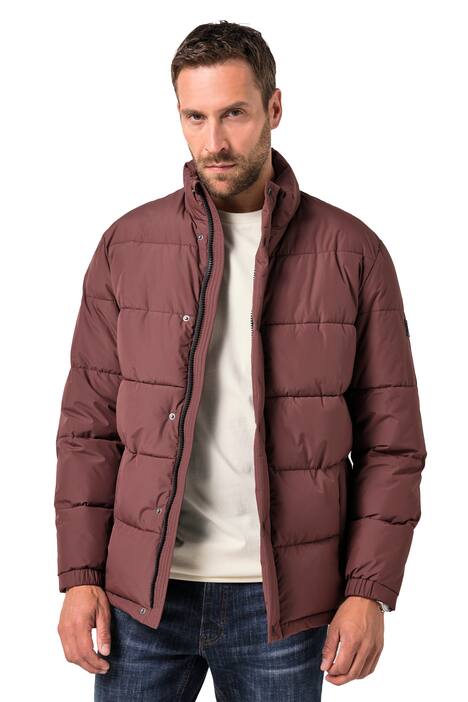 Prošívaná vesta JP1880, extra hřejivá, stojáček, stahování na lemu, do 8XL