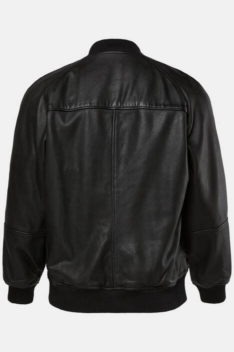 STHUGE leren jas, lamsnappa, college-jas, tot 7XL