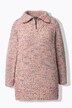 Pull long en maille. Manches longues, col camionneur
