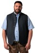 Tradiční vesta Men+, FLEXLASTIC®, tradiční móda, výšivka na zádech, do 7XL