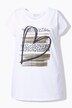 Camiseta, Komfort Fit, rayas con purpurina