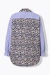 Camisa, corte Oversize, con rayas/leopardo