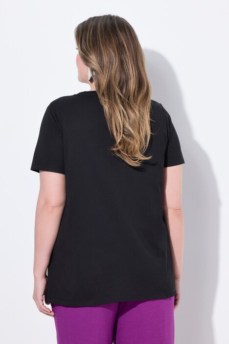 T-shirt, A-form, aftagelige pynte/perlekæder