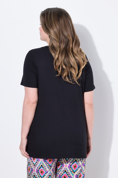 T-shirt dal taglio svasato con flacone