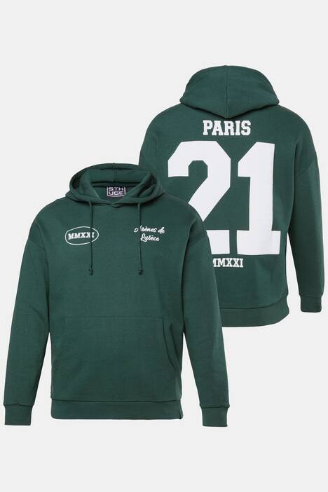 STHUGE hettegenser, trykk, opptil 8 XL