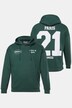 STHUGE-huppari, hupullinen collegepaita, painatuksia, suurin koko 8XL