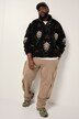 Pull camionneur STHUGE, polaire bouclée à motif - jusqu'au 8 XL