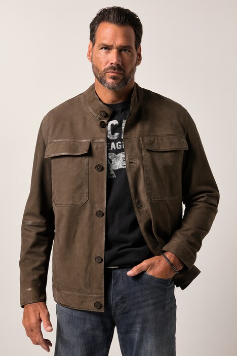 JP1880 leather jacket, leather, lambskin suede, up to 7 XL