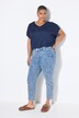 Mom-jeans, leopard, 5-lommer
